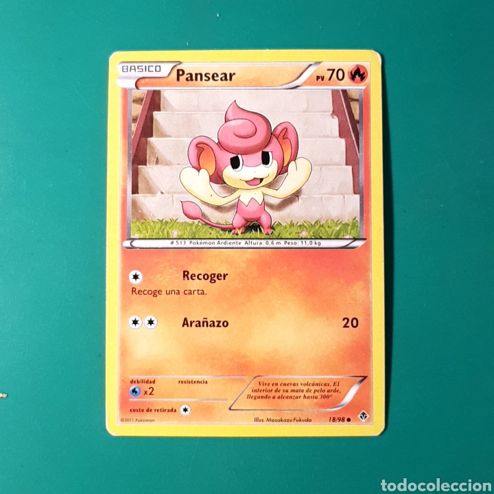 Trading cards: Carta POKEMON - PANSEAR - Foto 1