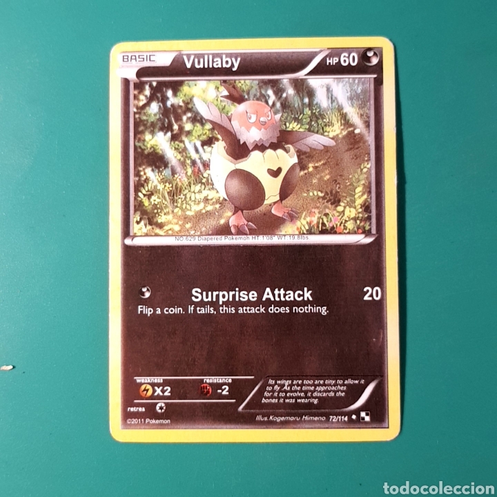 Trading cards: Carta POKEMON - VULLABY - Foto 1
