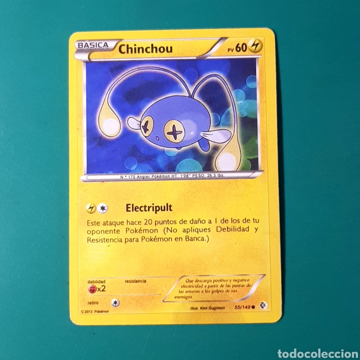 Trading cards: Carta POKEMON - CHINCHOU - Foto 1