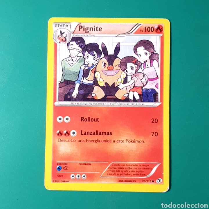 Trading cards: Carta POKEMON - PIGNITE - Foto 1