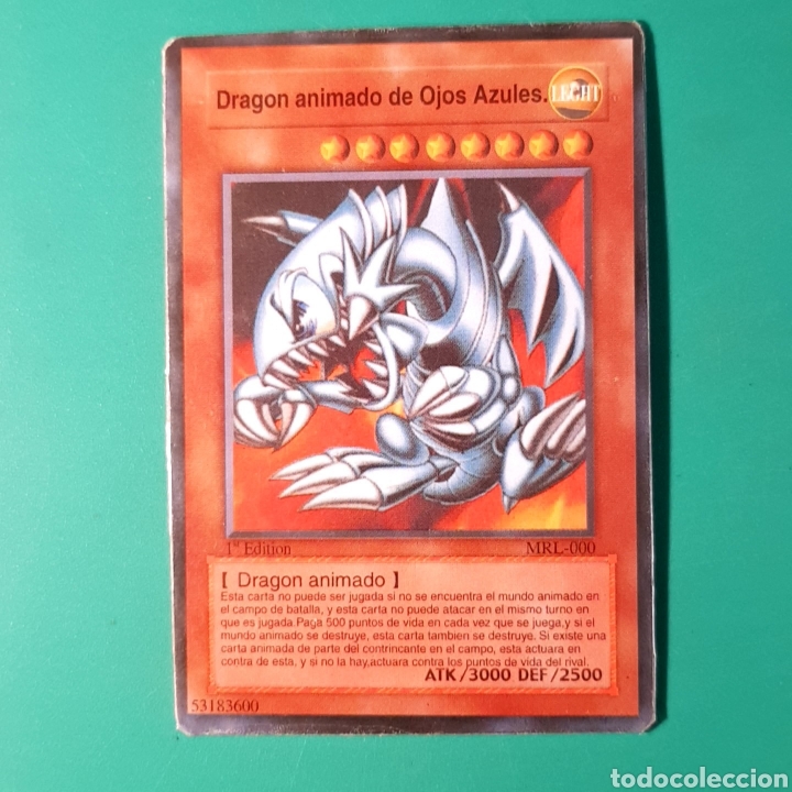 carta yu gi oh! ? n°mrl-000 dragon animado de o - Buy Antique trading cards  on todocoleccion