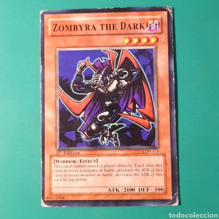 Zombyra the Dark Common 3x M/NM Unlimited Edition  YuGiOh LON-074 
