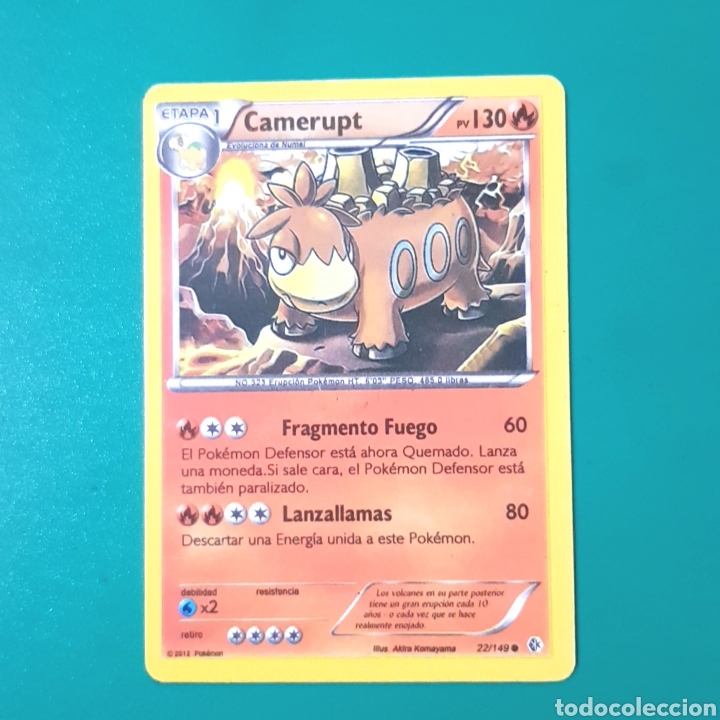 Trading cards: Carta POKEMON - CAMERUPT - Foto 1