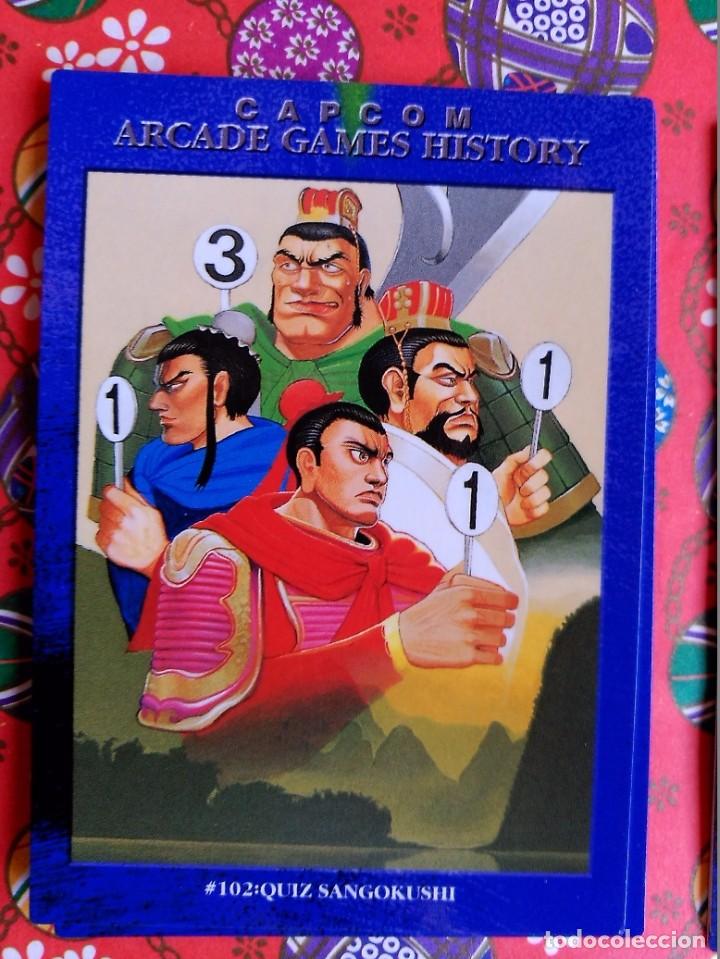 Figurine Collezionabili: CONSUMER GAMES HISTORY CAPCOM ALL WORLD CARDDASS MASTERS TRADING CARD