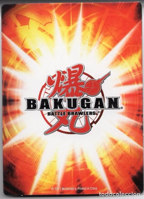 Trading cards: CARTA - BAKUGAN - 2011 - Foto 2