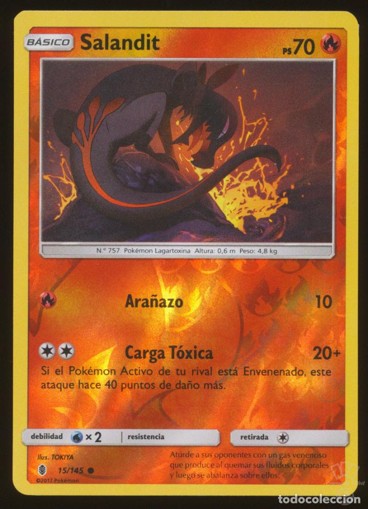 15/145. salandit (reverse holo) - s&l albor de - Buy Antique trading cards on todocoleccion 15/145. salandit (reverse holo) - s&l albor de - Buy Antique trading cards on todocoleccion