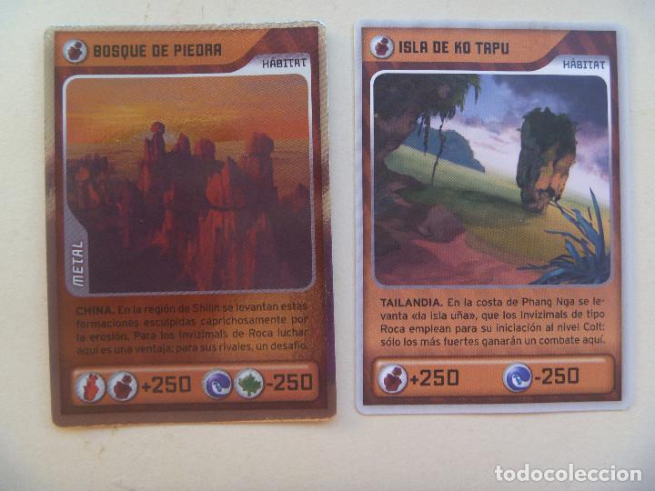 Trading cards: LOTE DE 2 TRADING CARD DE INVIZIMALS - Foto 1