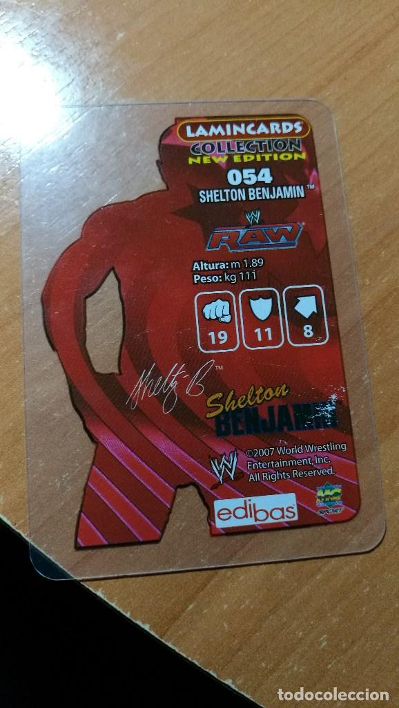 Trading cards: WWE LAMINCARDS EDIBAS 2007 N&ordm;54 - Foto 2