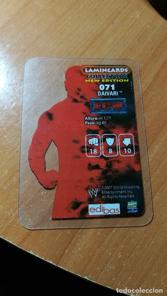 Trading cards: WWE LAMINCARDS EDIBAS 2007 N&ordm;71 - Foto 2