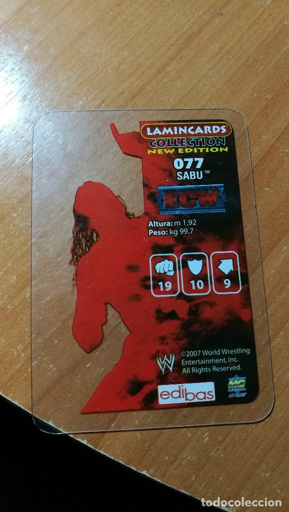 Trading cards: WWE LAMINCARDS EDIBAS 2007 N&ordm;77 - Foto 2