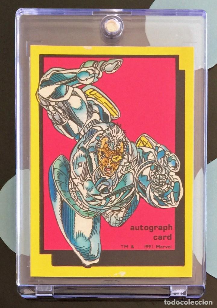 Trading cards: X-FORCE COMIC IMAGES 1991 TRADING CARDS COMPLETE SET. - Foto 2