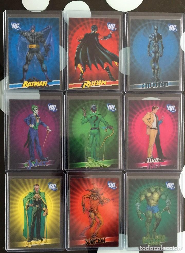 Trading cards: BATMAN ARCHIVES SET. BASE+PROMOS+CHASE+WRAPPER. - Foto 4