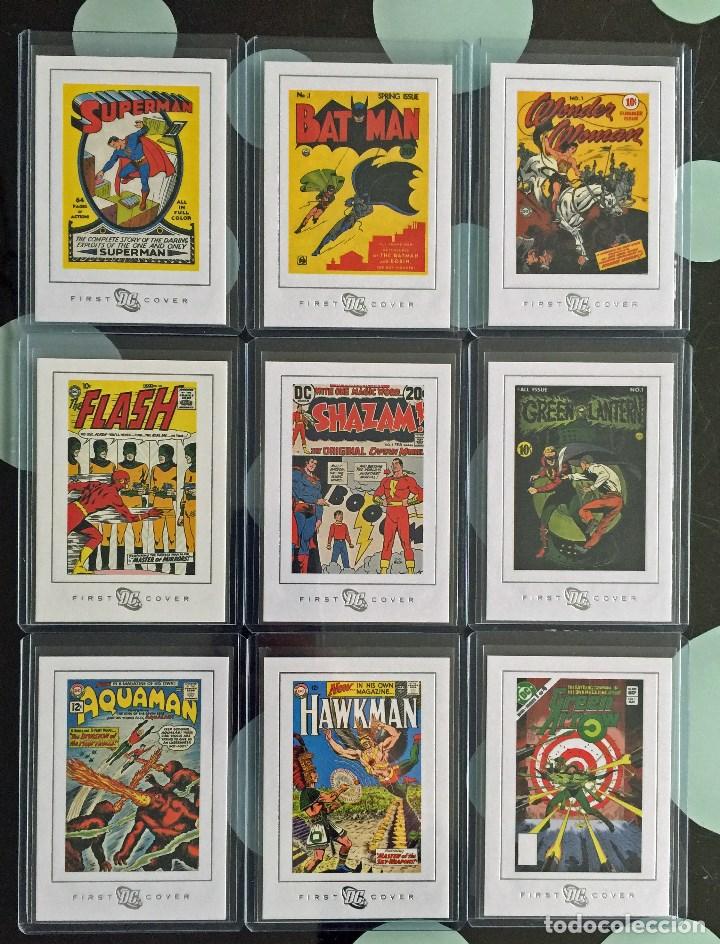 Trading cards: DC LEGACY SET. BINDER+PROMOS+BASE+CHASE+WRAPPER. - Foto 3
