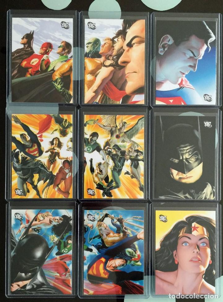 Trading cards: DC LEGACY SET. BINDER+PROMOS+BASE+CHASE+WRAPPER. - Foto 4