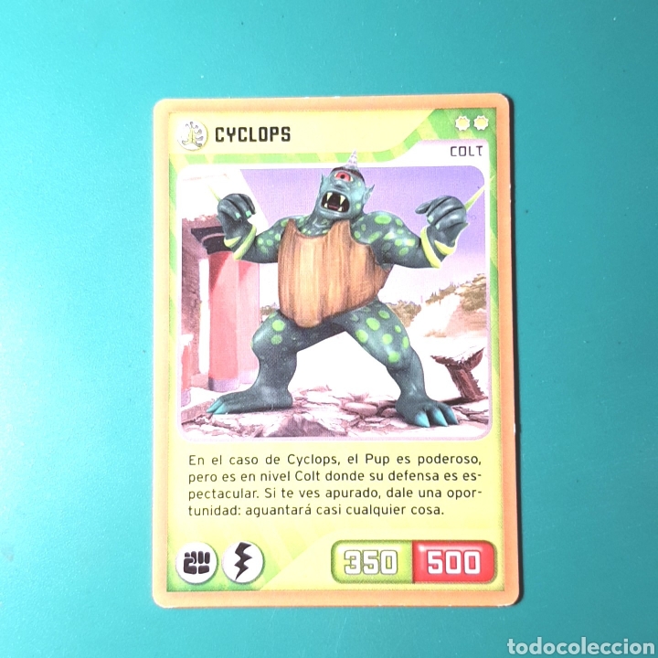 Trading cards: Carta INVIZIMALS de PANINI &bull; N&deg;104 CYCLOPS - Foto 1