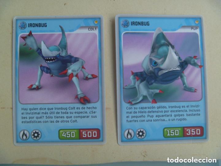 Trading cards: LOTE DE 2 TRADING CARD DE INVIZIMALS - Foto 1