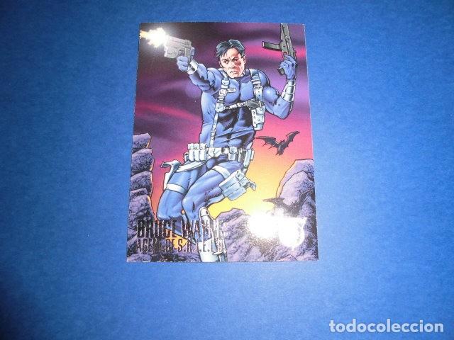 Trading cards: TRADING CARD AMALGAM COMICS 1996 - N&ordm; 6 - BRUCE WAYNE - FLEER /SKYBOX.- DC COMICS AND MARVEL. - Foto 1