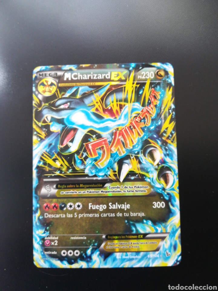 Mega Charizard Ex Destellos De Fuego Pokemon