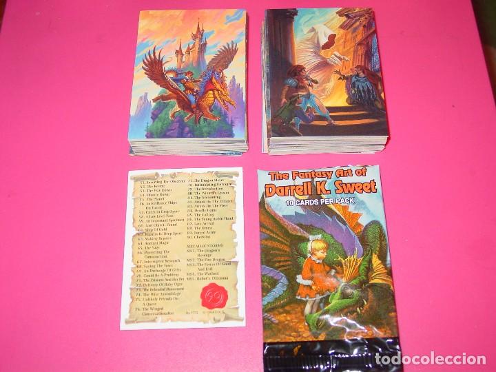 Figurine Collezionabili: Colecci&oacute;n completa b&aacute;sica de la colecci&oacute;n de trading cards de DARRELL K. SWEET + sobre abierto