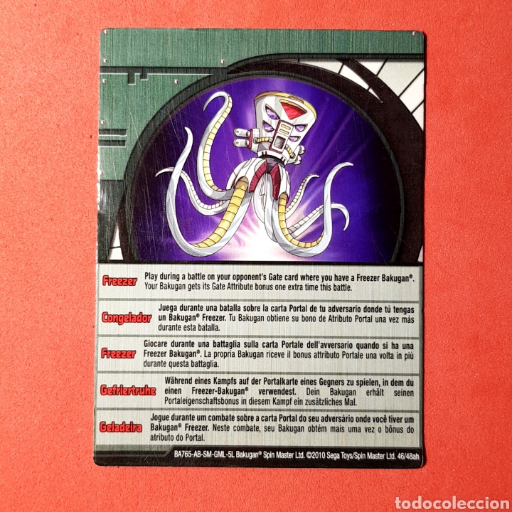 Trading Cards: Carta BAKUGAN - BATTLE BRAWLERS 2010 - CONGELADOR