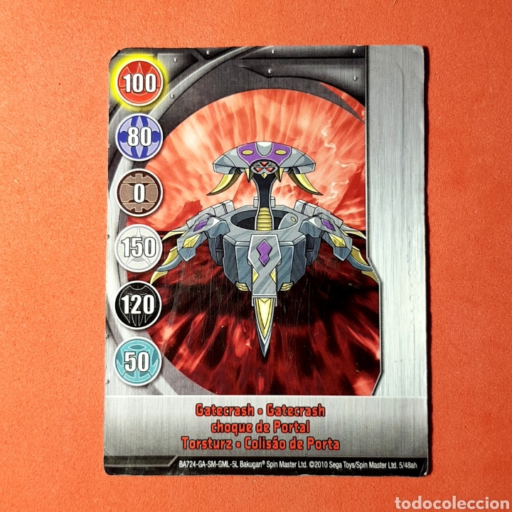 Trading Cards: Carta BAKUGAN - BATTLE BRAWLERS 2010 - GATECRASH CHOQUE DE PORTAL