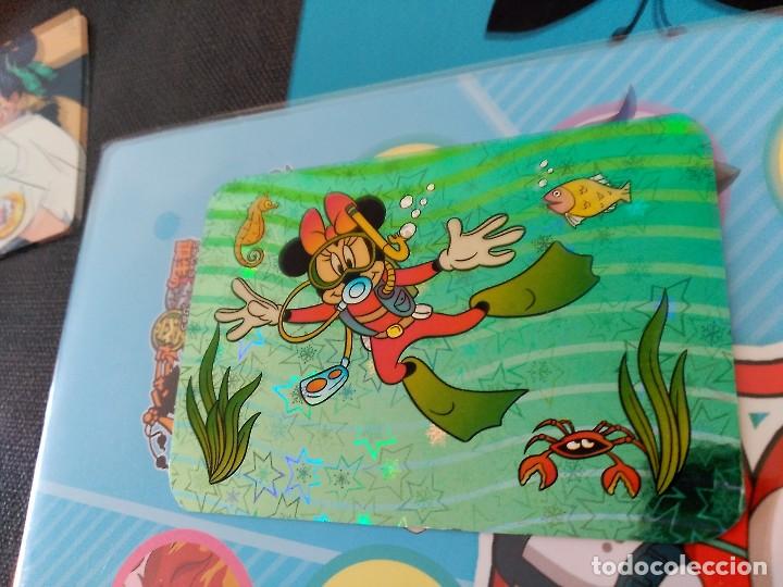 Trading cards: disney mickey mouse minnie prism trading card