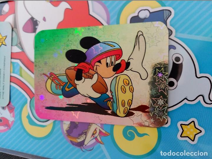 Trading cards: disney mickey mouse minnie prism trading card