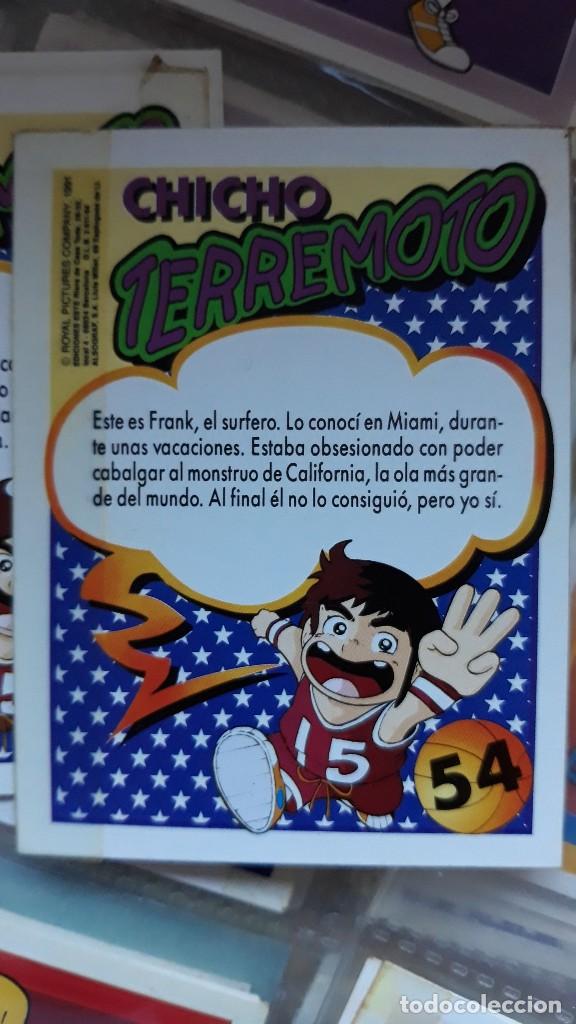 Trading cards: chicho terremoto ediciones este tarjet cards 54 - Foto 2
