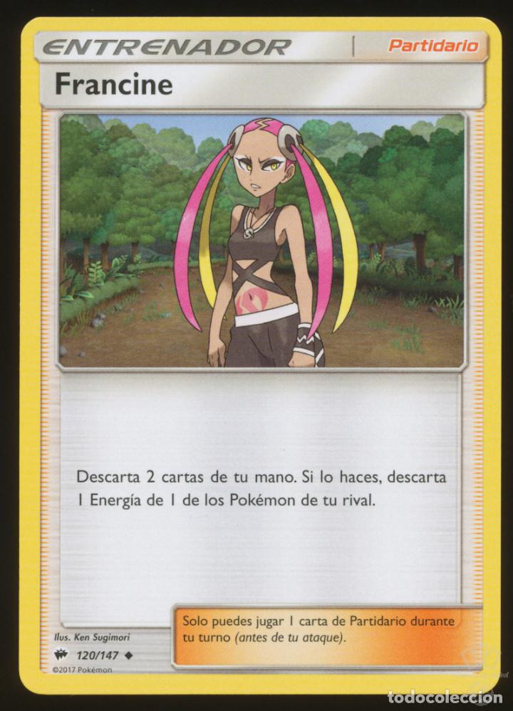 120/147. francine (plumeria) - sombras ardient - Buy Antique trading cards  on todocoleccion