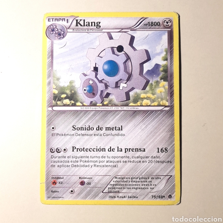 Trading cards: Cromo POKEMON 2011 - N&deg;75/98 KLANG - Foto 1