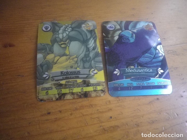 Trading cards: 2 TRADING CARDS GORMITI - Foto 2
