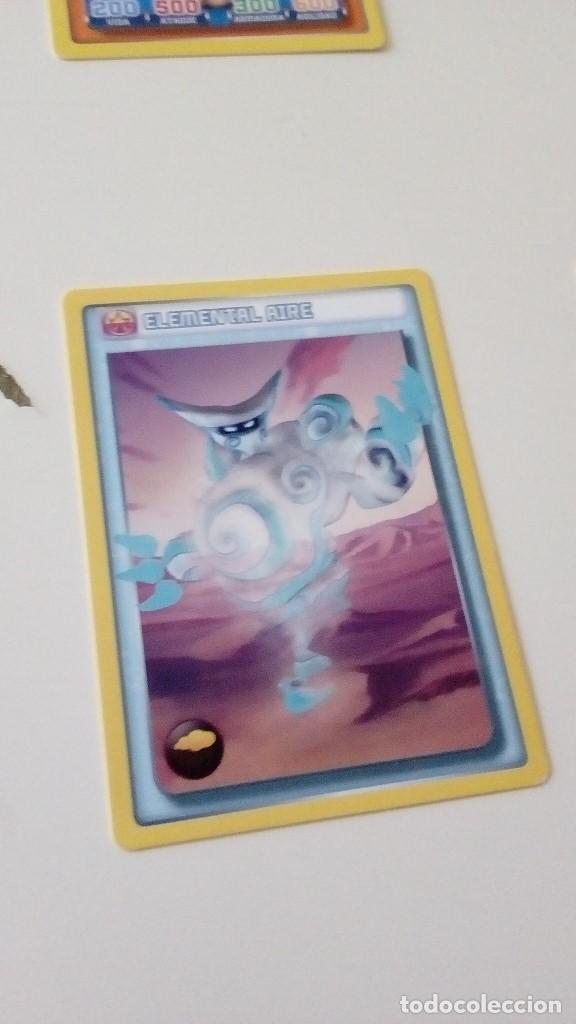 Trading cards: CAJ-23D32 CROMO FICHA PANINI INVIZIMALS ELEMENTAL AIRE