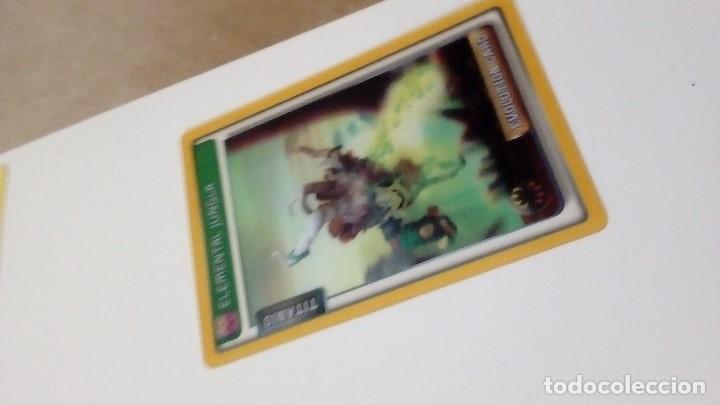 Trading cards: CAJ-23D32 CROMO FICHA PANINI INVIZIMALS ELEMENTAL JUNGLA TITANIO