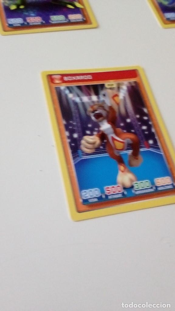 Trading cards: CAJ-23D32 CROMO FICHA PANINI INVIZIMALS BOXARDO