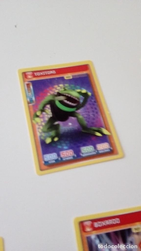 Trading cards: CAJ-23D32 CROMO FICHA PANINI INVIZIMALS RESONANTE TOXITOAD