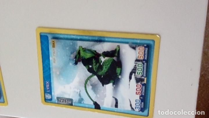 Trading cards: CAJ-23D32 CROMO FICHA PANINI INVIZIMALS METAL LYNX