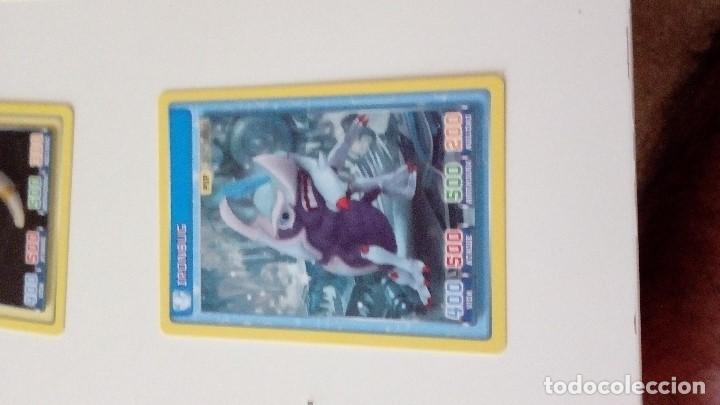 Trading cards: CAJ-23D32 CROMO FICHA PANINI INVIZIMALS IRONBUG