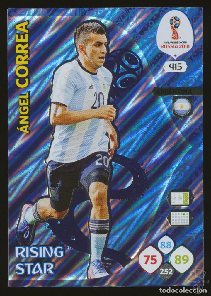 Trading cards: #415. ANGEL CORREA (Rising Star) - Argentina - Adrenalyn XL FIFA World Cup Russia/Rusia 2018 Card