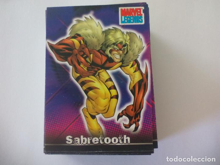 Marvel Legends Topps 2001 SABRETOOTH BASE Trading Card #65