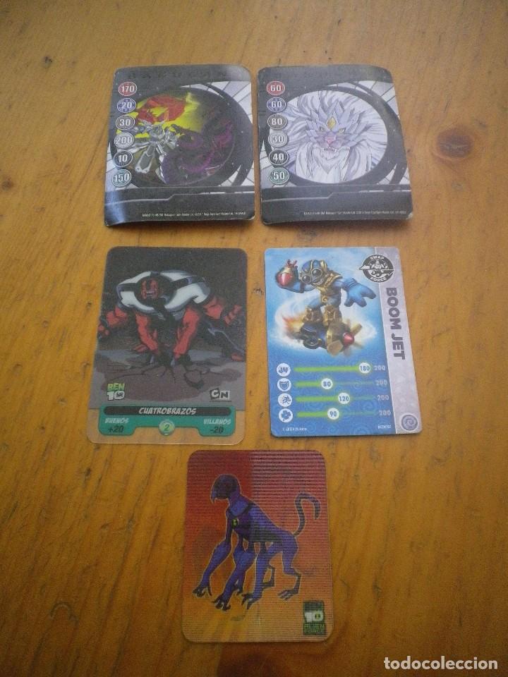 Trading Cards: 5 BAKUGAN Y VARIOS VER FOTOS