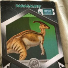 Trading Cards: COLECCIÓN JURASSIC WORLD. TRADING CARD Nº 44. PARASAURO.. Lote 131225903