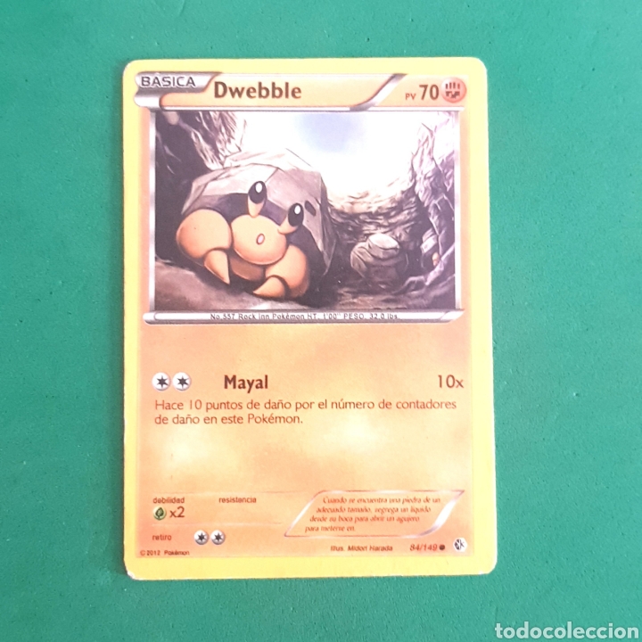 Trading cards: (C-PK.01) CARTA POKEMON - DWEBBLE - Foto 1