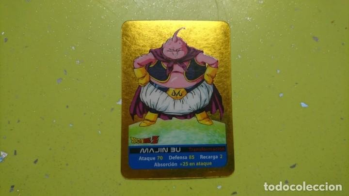 carta dragon ball oro majin bu lamincards - Buy Antique trading cards on  todocoleccion