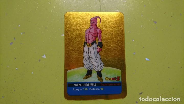 Trading cards: CARTA DRAGON BALL ORO MAJIN BU LAMINCARDS