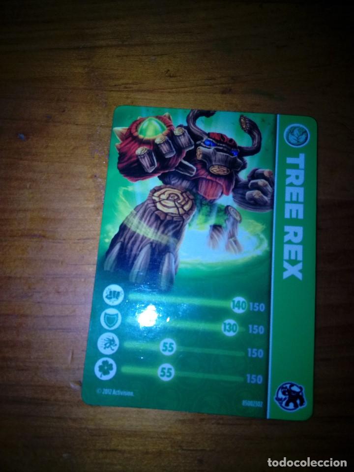 Trading cards: SKYLANDERS GIANTS. TRE REX. 2012 ACTIVISION. C6CR - Foto 1