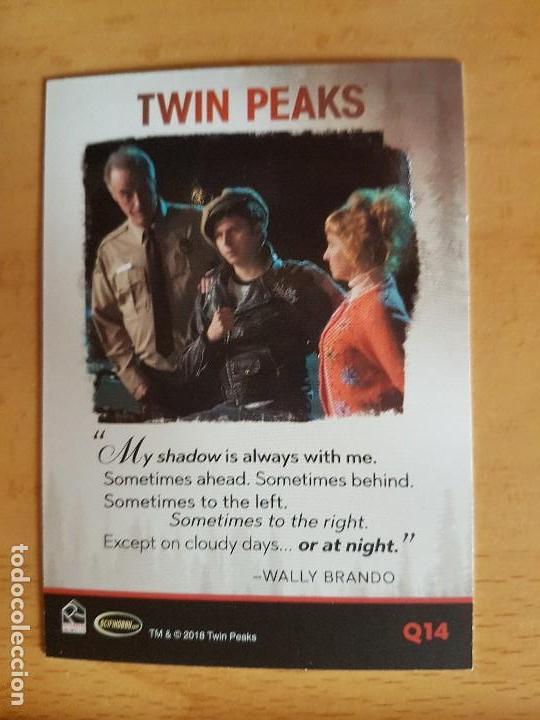 twin peaks trading card temporada 3 frases céle - Buy Antique trading cards  on todocoleccion