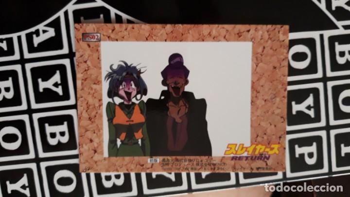 Trading cards: TRADING CARD SLAYERS Reena y Gaudy PS02 - Foto 2