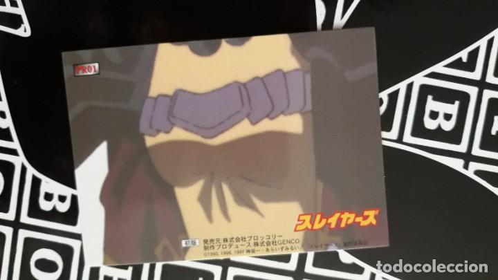 Trading cards: TRADING CARD SLAYERS Reena y Gaudy PR01 - Foto 2