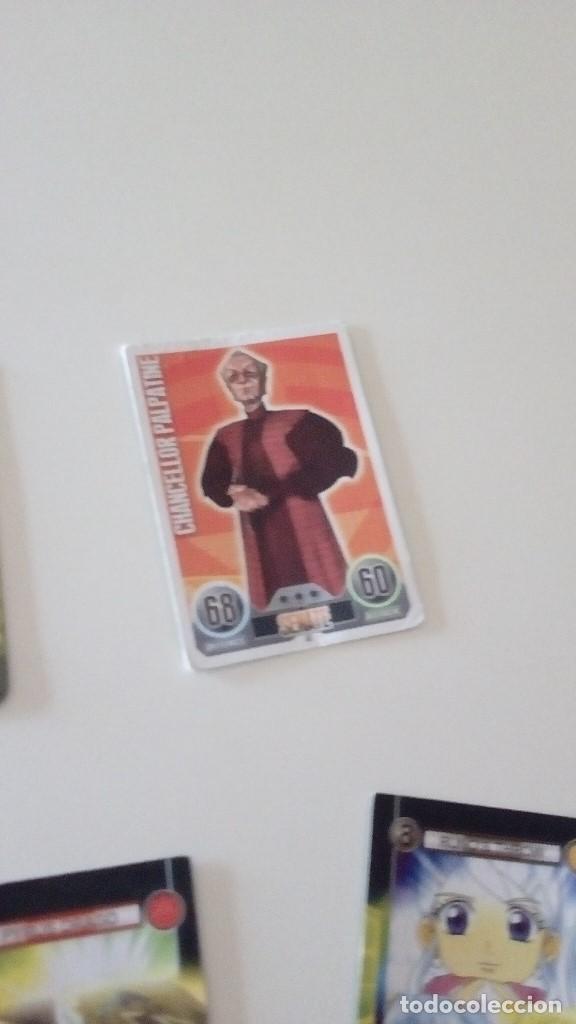 Cartes &agrave; &Eacute;changer: C-PLU CROMO FICHA TOPPS FORCE ATTAX STAR WARS REPUBLIC SENATE CHANELLOR PALPATINE