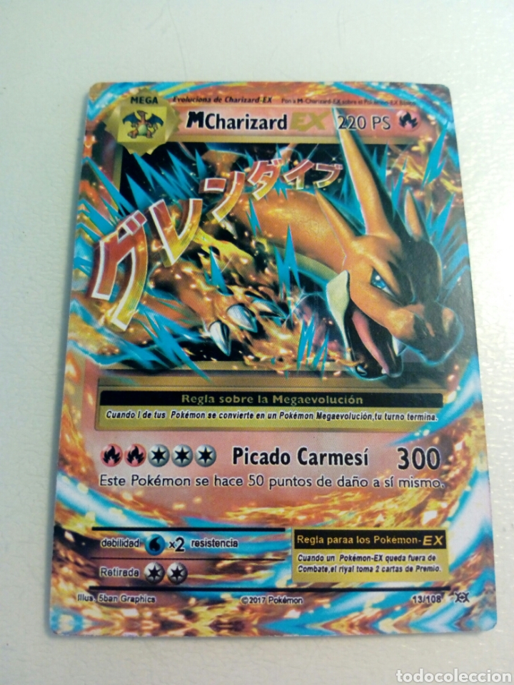 Pokemon M Charizard Ex N 13 Picado Carmesi Sold Through Direct Sale